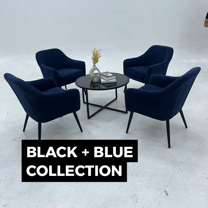 Black + Blue Collection