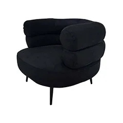 Duke Accent Chair - Black F-AC112-BL