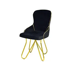 Adele Accent Chair - Black F-AC149-BL