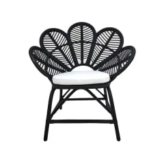 Bella Accent Chair - Black F-AC202-BL