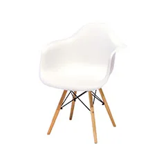 Eames Armchair - White F-AR130-WH