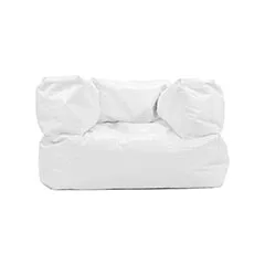 Vancouver Beanbag Armchair - White F-BB101-WH