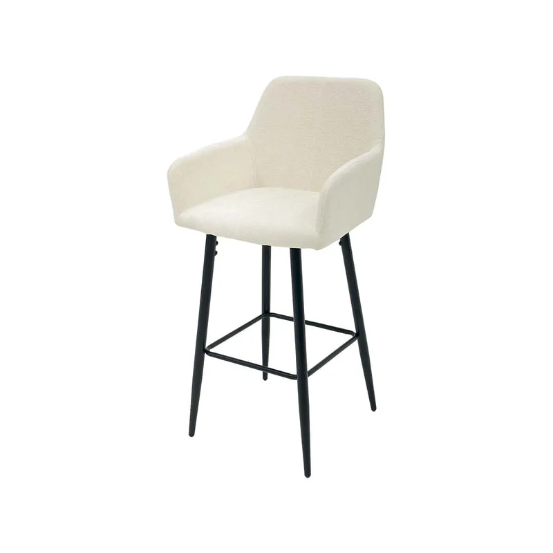 barstool, cream, fabric, rental, events, exhibitions, furniture rental
