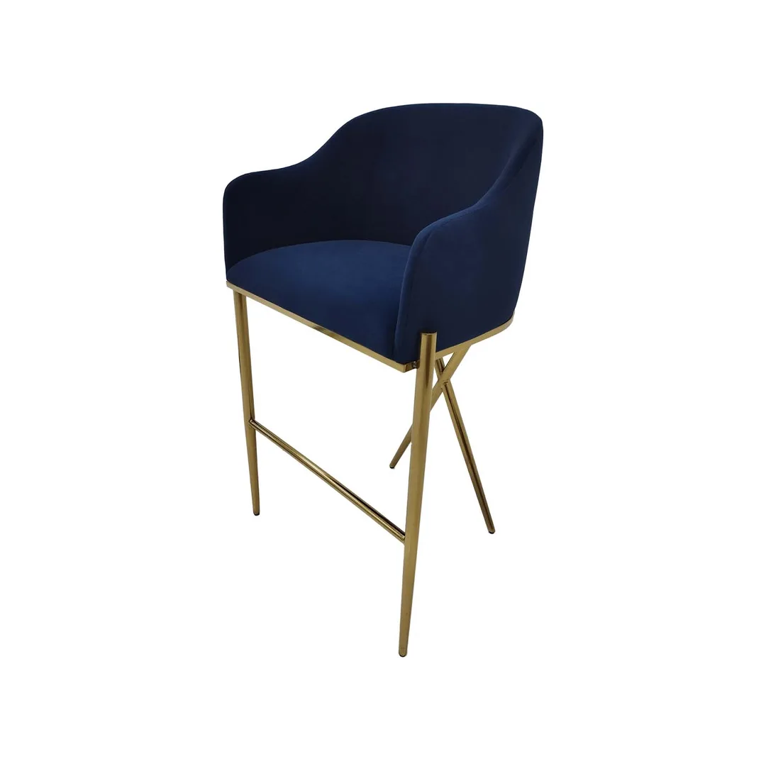 Lucia Barstool - Midnight Blue F-BS110-MB