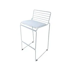 Isla Barstool - White F-BS126-WH