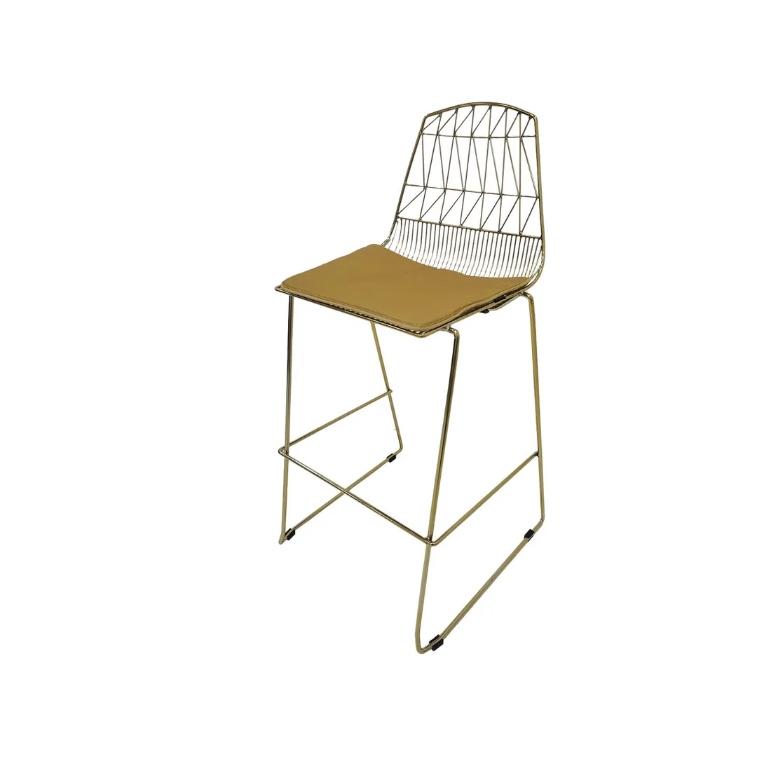 Arrow Barstool​ - Champagne Gold ﻿﻿F-BS129-CG
