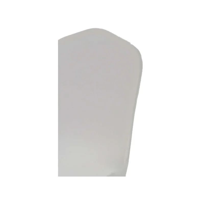 F-BX102-WH Type 1 chair cover in white stretch fabric