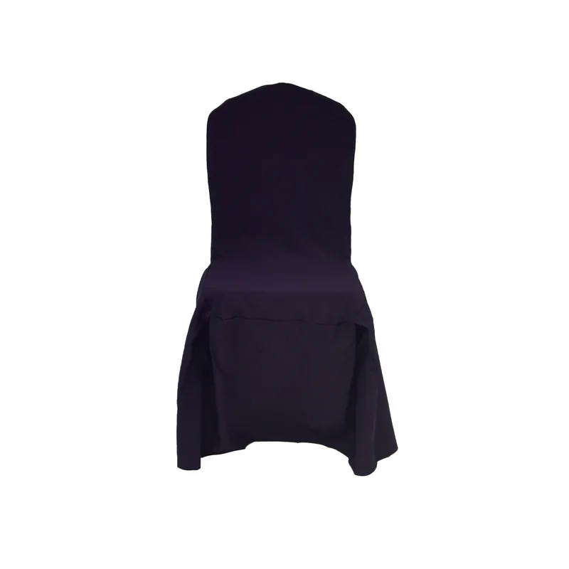 F-BX107-PR Type 7 chair cover in purple fabric