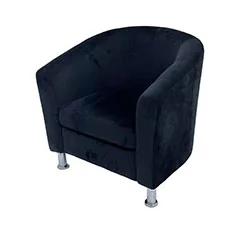 Humphrey Club Chair - Black F-CC101-BL