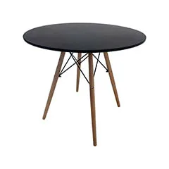 Eames Cafe Table - Black ​F-CF130-BL