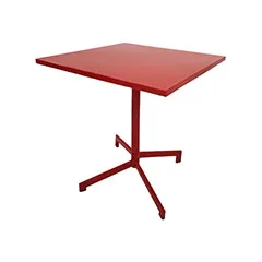 Austin Cafe Table - Red ﻿F-CF147-RE