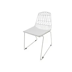 Arrow Chair - White F-CH129-WH