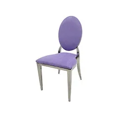 Silver Dior Barstool - Lilac F-BS132-LL