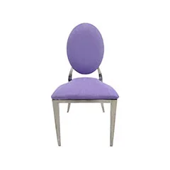 Silver Dior chair - Lilac F-CH132-LL