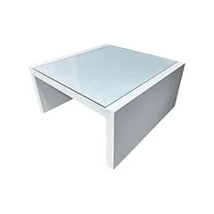 Elena Side Table - White F-CS103-WH