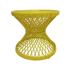 Peacock Side Table - Yellow F-CS204-YL