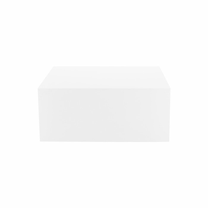 F-CT223-WH Daphne square coffee table in white