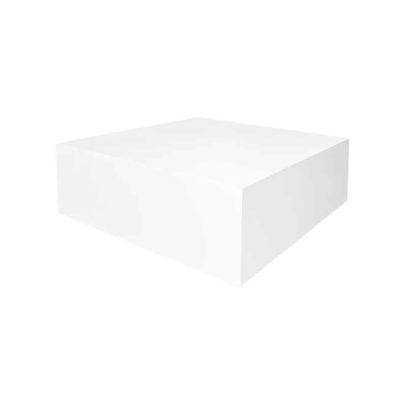 F-CT224-WH Daphne square coffee table in white