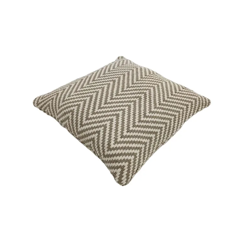 F-CW201-BR Stacey cushion in brown pattern