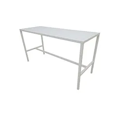 Enzo High Table - White F-HT106-WH
