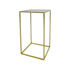 Enzo High Table - Champagne Gold ﻿﻿F-HT107-CG