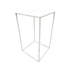 Enzo High Table - White F-HT107-WH