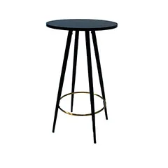 Marjan Cocktail Table ​- Black + Gold ﻿F-HT116-BG