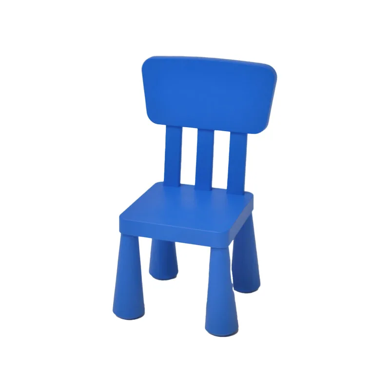 F-KC106-BU Kraft kids chair in blue plastic