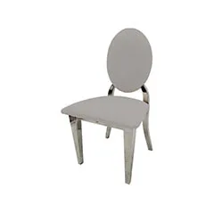 Silver Dior barstool - Silver F-BS132-SI