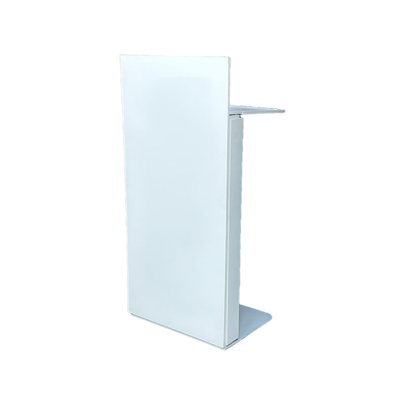 F-LE105-WH Type 5 lectern in white paint finish