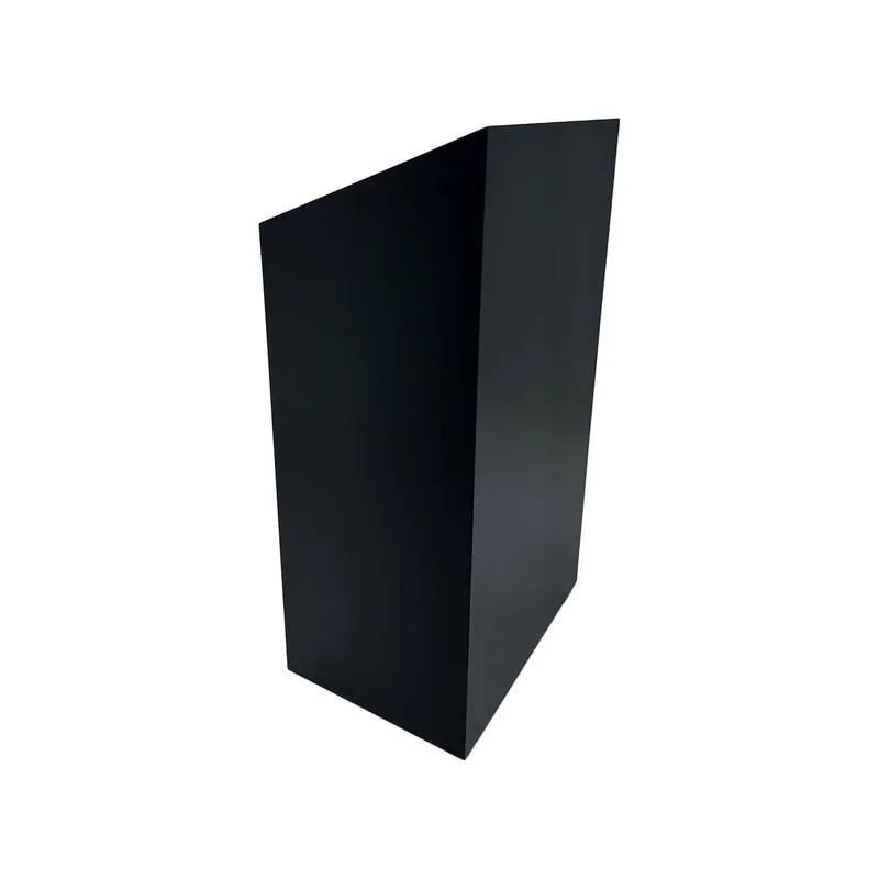 F-LE107-BL Type 7 lectern in black paint finish