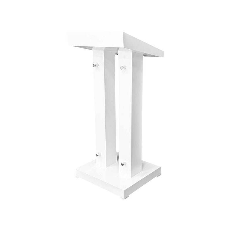F-LE110-WH Type 10 lectern in white paint finish
