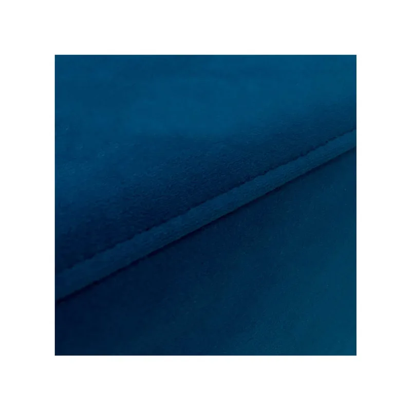 F-OT108-TL Endless Lounge Ottoman Type H in teal velvet