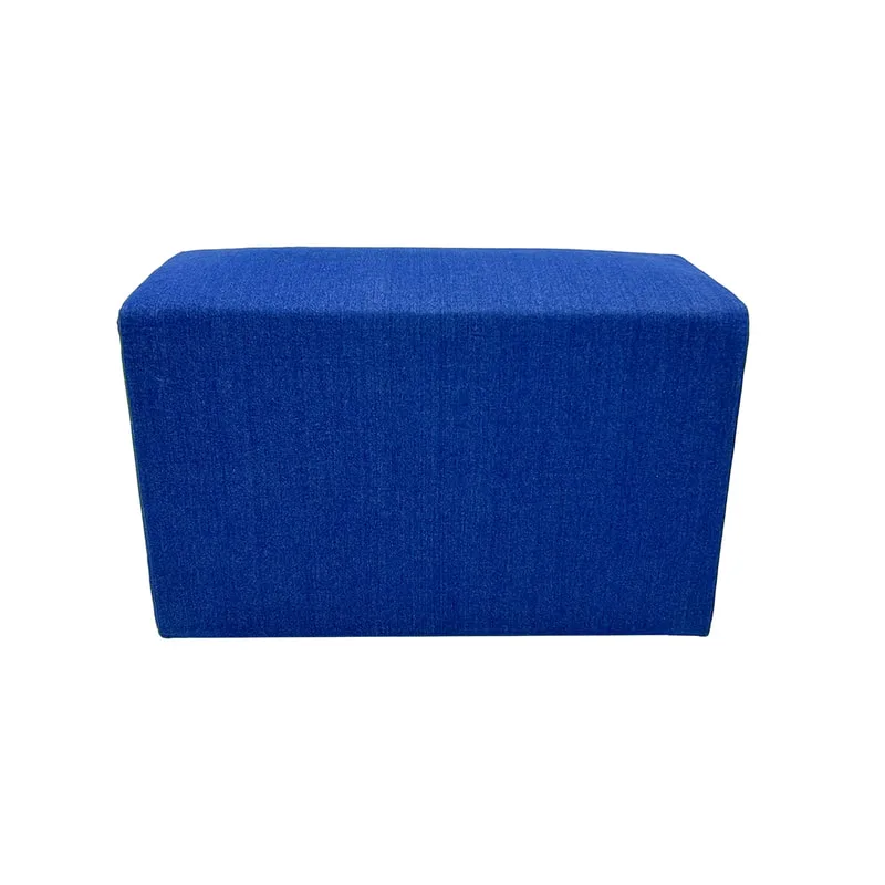 F-OT109-DN Endless Lounge Ottoman Type I in denim