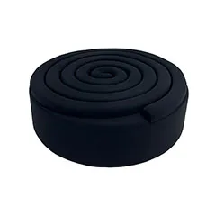 Riva Pouffe - Black F-PF106-BL