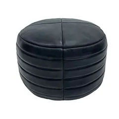 Milner Pouffe - Black F-PF111-BL