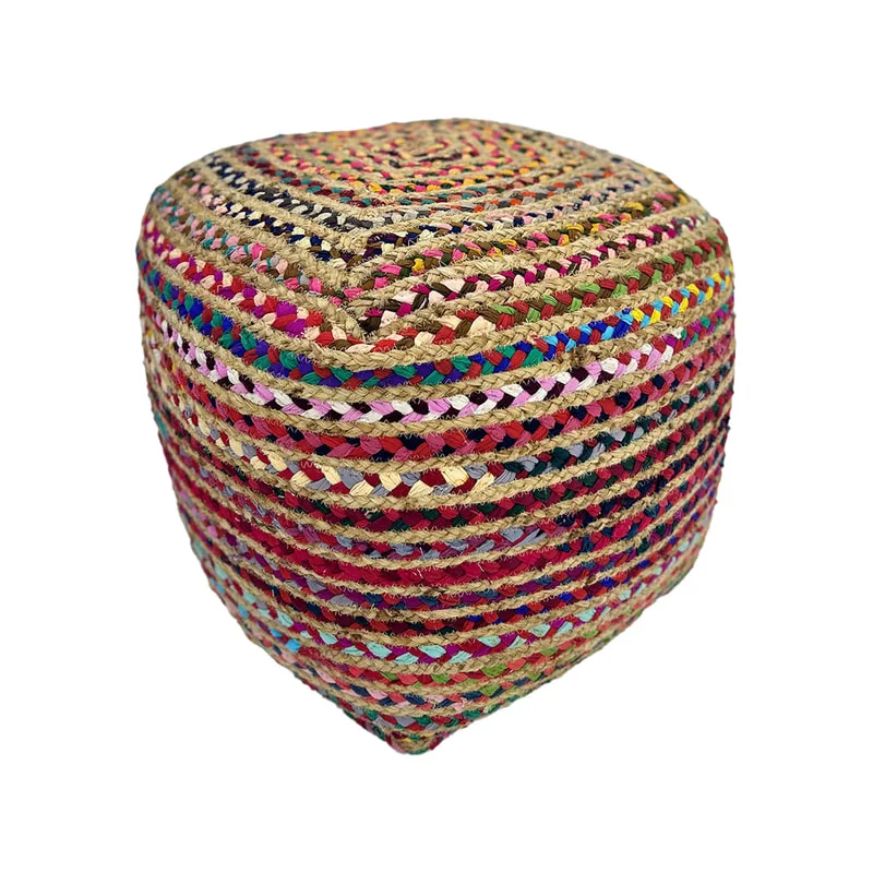 Bhuvan Pouffe - Multicoloured ​F-PF118-MC
