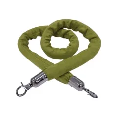 Velvet Rope - Lime Green / Silver F-RP116-GL
