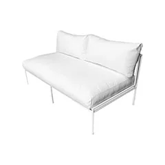 Fusion Single Sofa - White F-SN118-WH