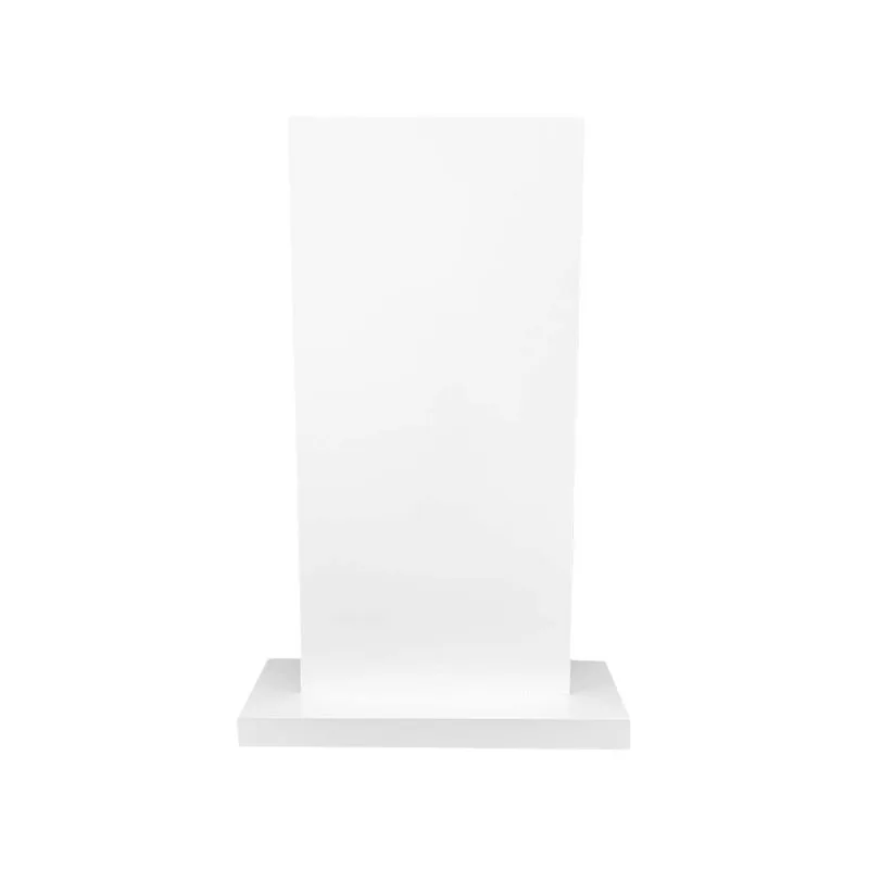 F-SG115-WH Type 15 signage in white paint finish with a large base 