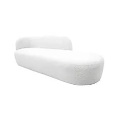 Blanca Chaise - White F-SL133-WH
