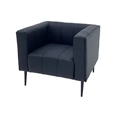 Murphy Single Sofa - Black F-SN101-BL