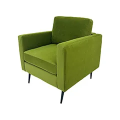 Capri Single Sofa - Olive Green ﻿F-SN105-OG