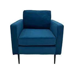 Capri Single Sofa - Teal F-SN105-TL