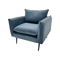 Lusso Single Sofa - Dark Grey ​F-SN130-DG