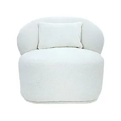 Blanca Single Sofa - White F-SN133-WH