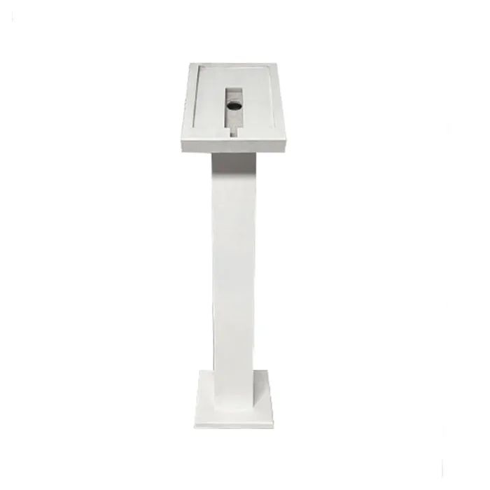F-SS106-WH Type 1 Ipad Stand for 13 inches pro model in white paint