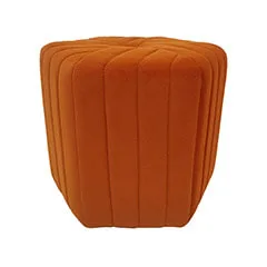 Derby Stool - Pumpkin Orange F-ST103-PO