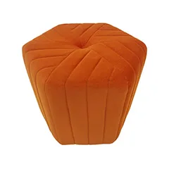 Derby Stool - Pumpkin Orange F-ST103-PO