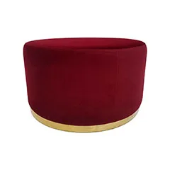 Georgette Stool - Dark Red ﻿F-ST104-DR